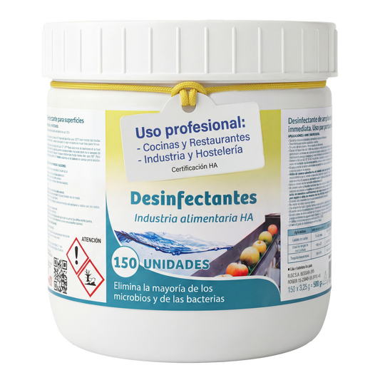 Desinfectante superficies en contacto con alimentos
